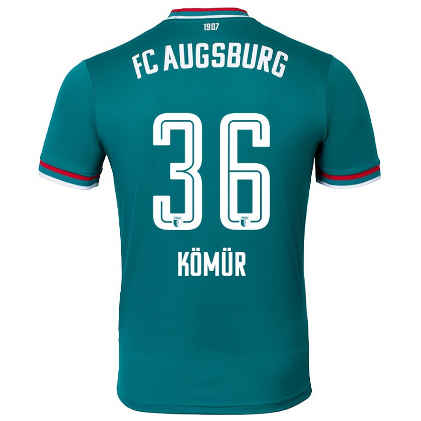 Kandiny Hombre Camiseta Mert Kömür #36 Verde Oscuro 2ª Equipación 2024/25 La Camisa