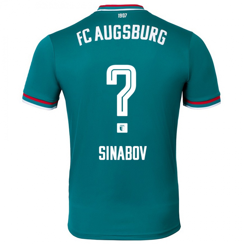 Kandiny Hombre Camiseta Albert Sinabov #0 Verde Oscuro 2ª Equipación 2024/25 La Camisa