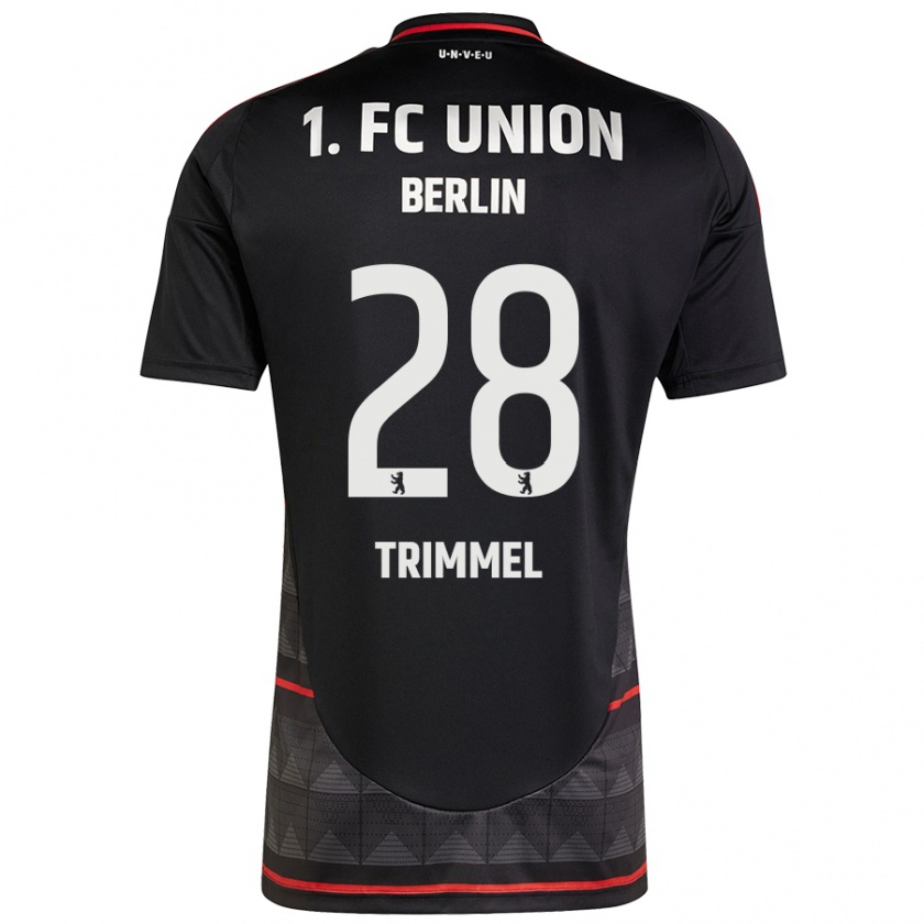 Kandiny Herren Christopher Trimmel #28 Schwarz Auswärtstrikot Trikot 2024/25 T-Shirt Österreich