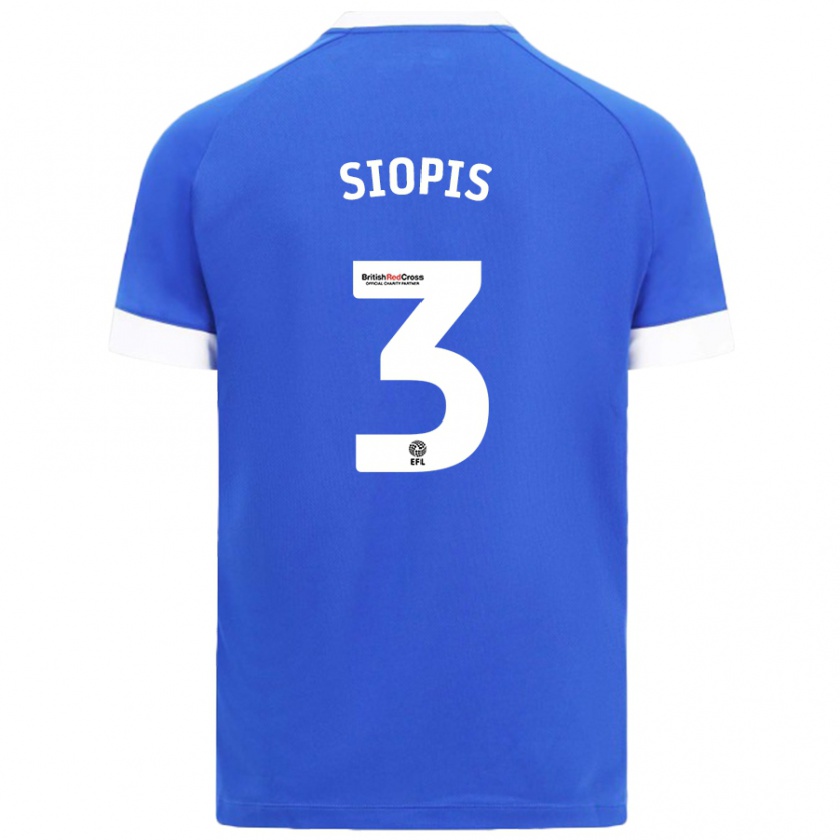 Kandiny Donna Maglia Manolis Siopis #3 Azzurro Kit Gara Home 2024/25 Maglietta