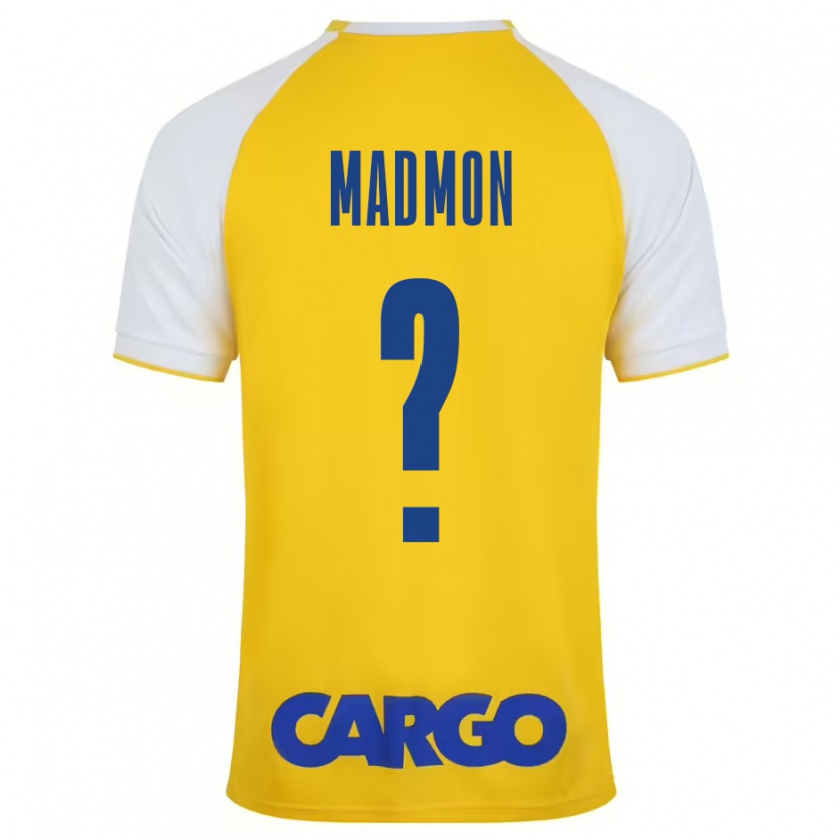 Kandiny Donna Maglia Elad Madmon #0 Giallo Bianco Kit Gara Home 2024/25 Maglietta