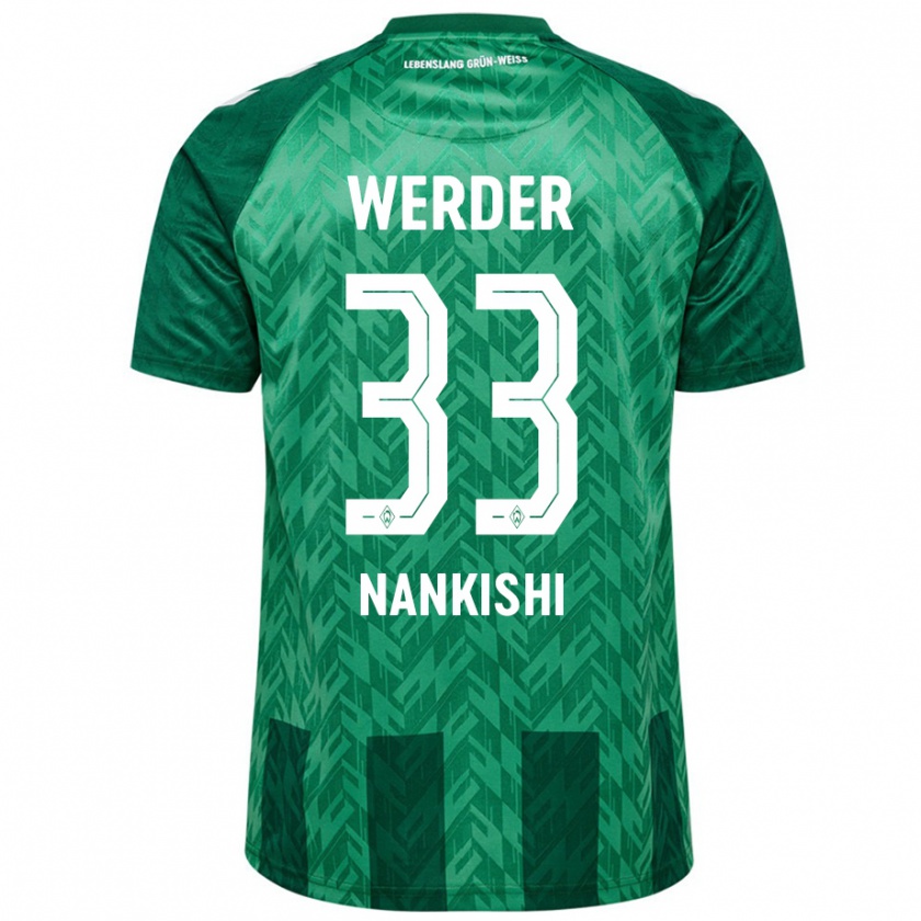 Kandiny Damen Abdenego Nankishi #33 Grün Heimtrikot Trikot 2024/25 T-Shirt Österreich