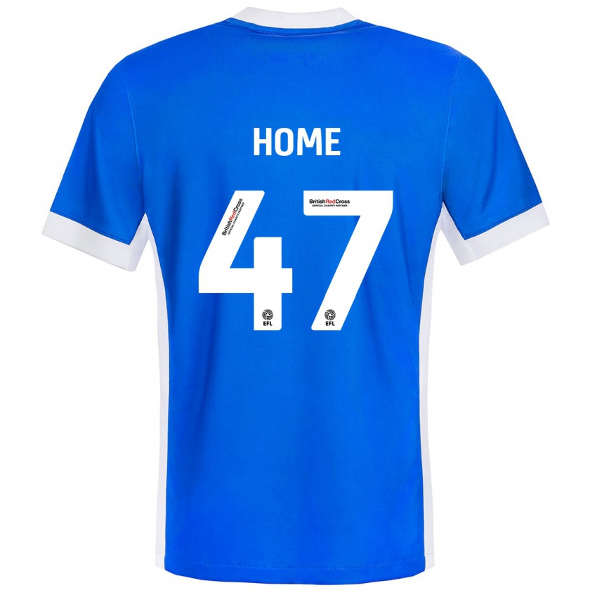 Kandiny Dames Josh Home #47 Blauw Wit Thuisshirt Thuistenue 2024/25 T-Shirt