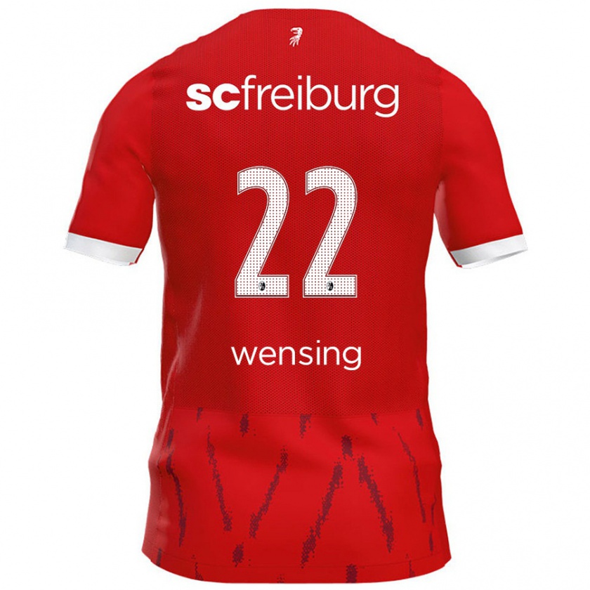 Kandiny Damen Luisa Wensing #22 Rot Heimtrikot Trikot 2024/25 T-Shirt Österreich