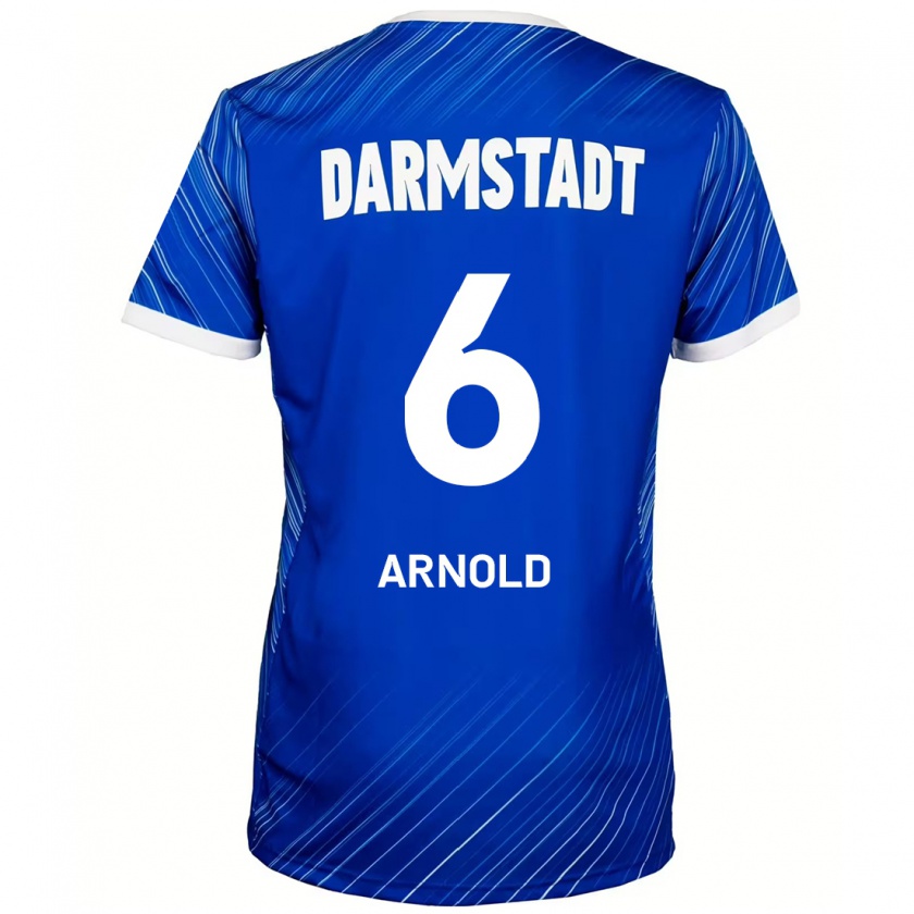 Kandiny Damen Tim Arnold #6 Blau Weiß Heimtrikot Trikot 2024/25 T-Shirt Österreich