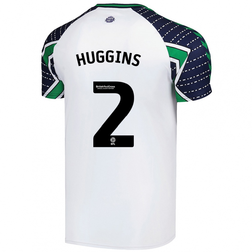 Kandiny Damen Niall Huggins #2 Weiß Auswärtstrikot Trikot 2024/25 T-Shirt Österreich