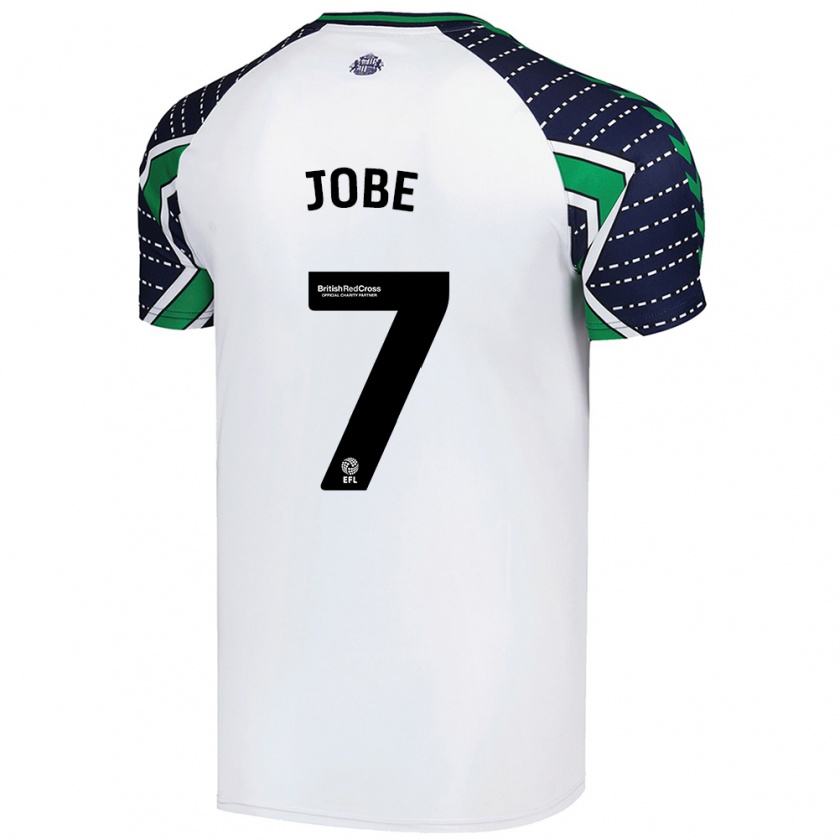 Kandiny Donna Maglia Jobe Bellingham #7 Bianco Kit Gara Away 2024/25 Maglietta