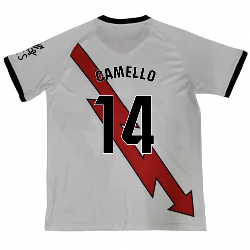 Kandiny Dames Sergio Camello #14 Rood Uitshirt Uittenue 2024/25 T-Shirt