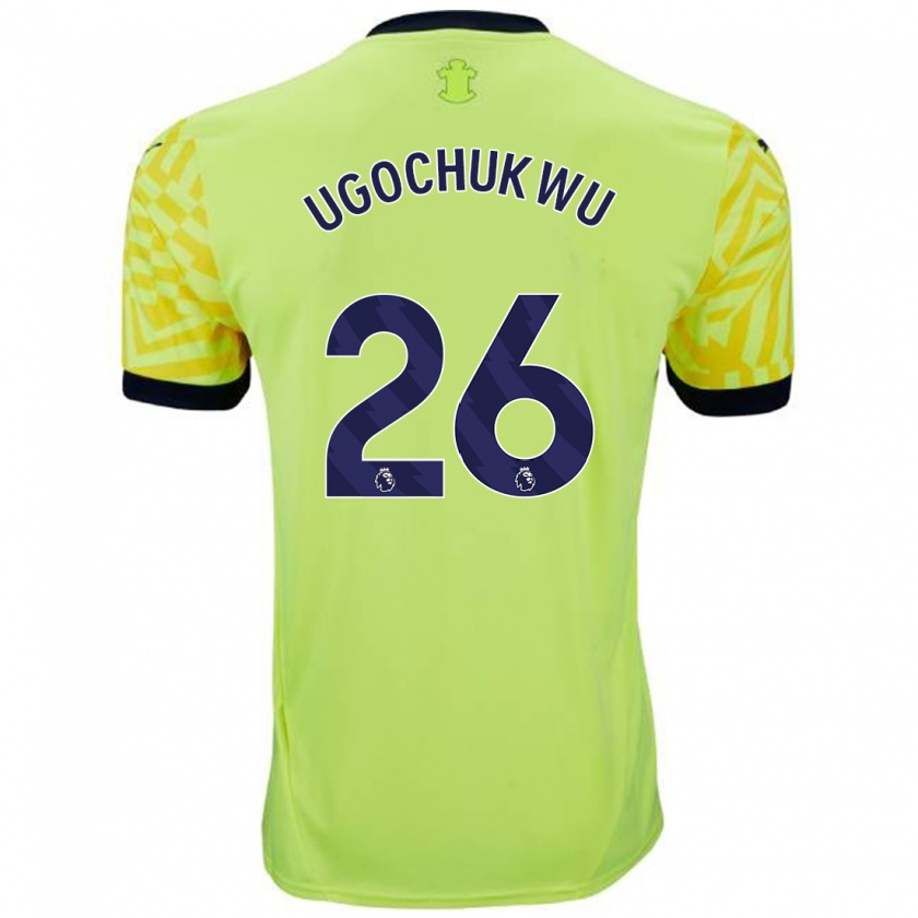 Kandiny Donna Maglia Lesley Ugochukwu #26 Giallo Kit Gara Away 2024/25 Maglietta