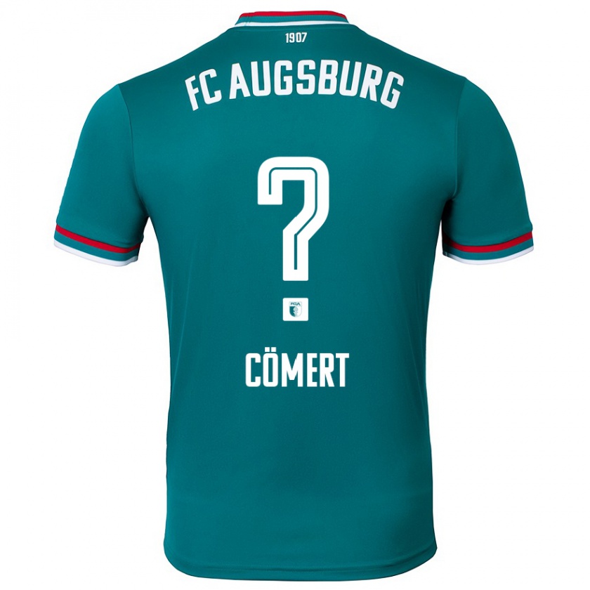 Kandiny Mujer Camiseta Devin Cömert #0 Verde Oscuro 2ª Equipación 2024/25 La Camisa