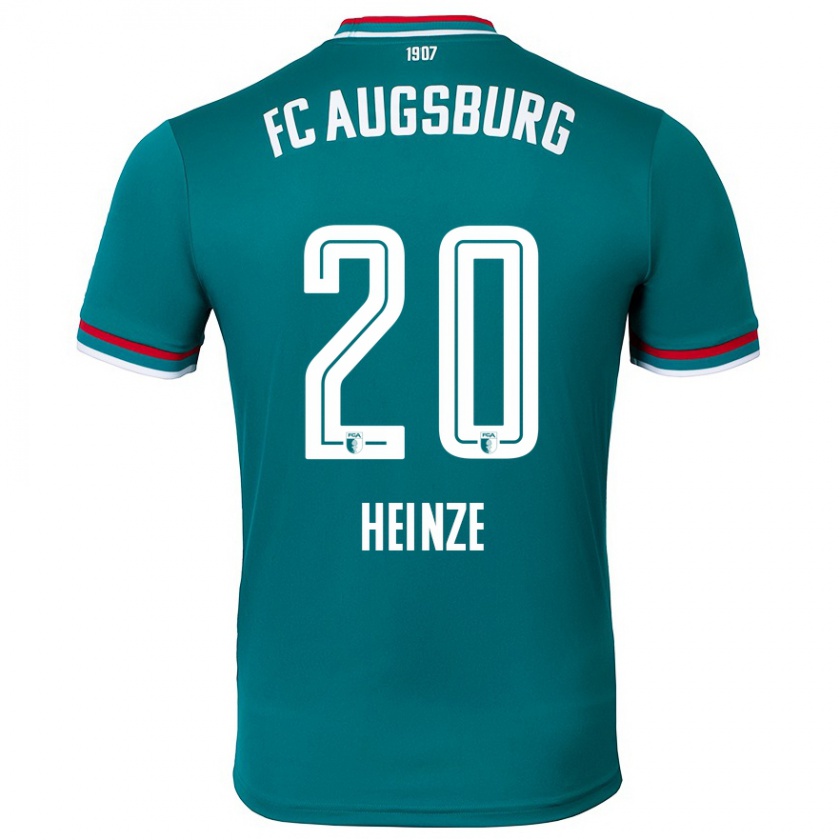 Kandiny Damen Fynn Heinze #20 Dunkelgrün Auswärtstrikot Trikot 2024/25 T-Shirt Österreich