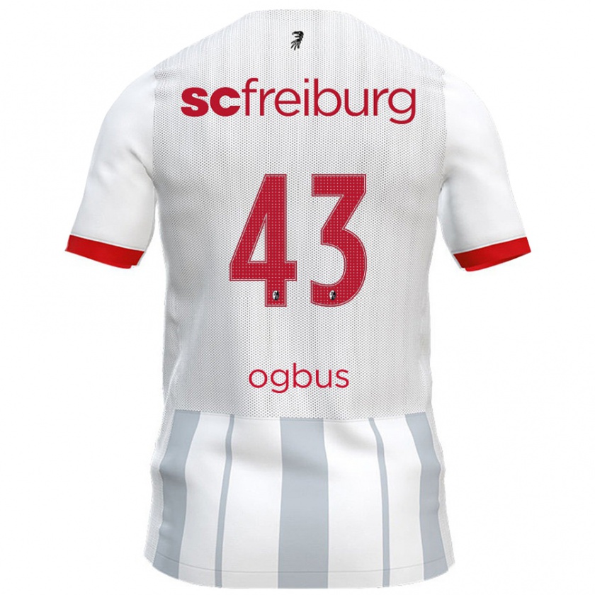 Kandiny Damen Bruno Ogbus #43 Weiß Grau Auswärtstrikot Trikot 2024/25 T-Shirt Österreich