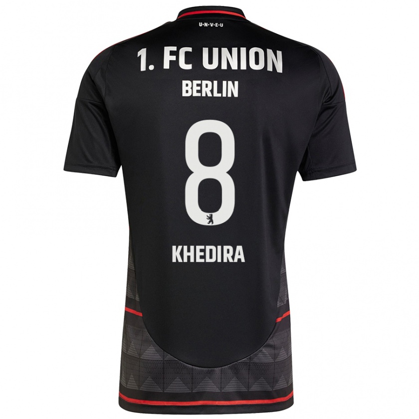 Kandiny Damen Rani Khedira #8 Schwarz Auswärtstrikot Trikot 2024/25 T-Shirt Österreich