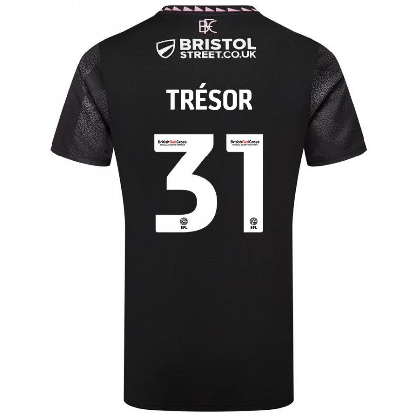 Kandiny Donna Maglia Mike Trésor #31 Nero Kit Gara Away 2024/25 Maglietta