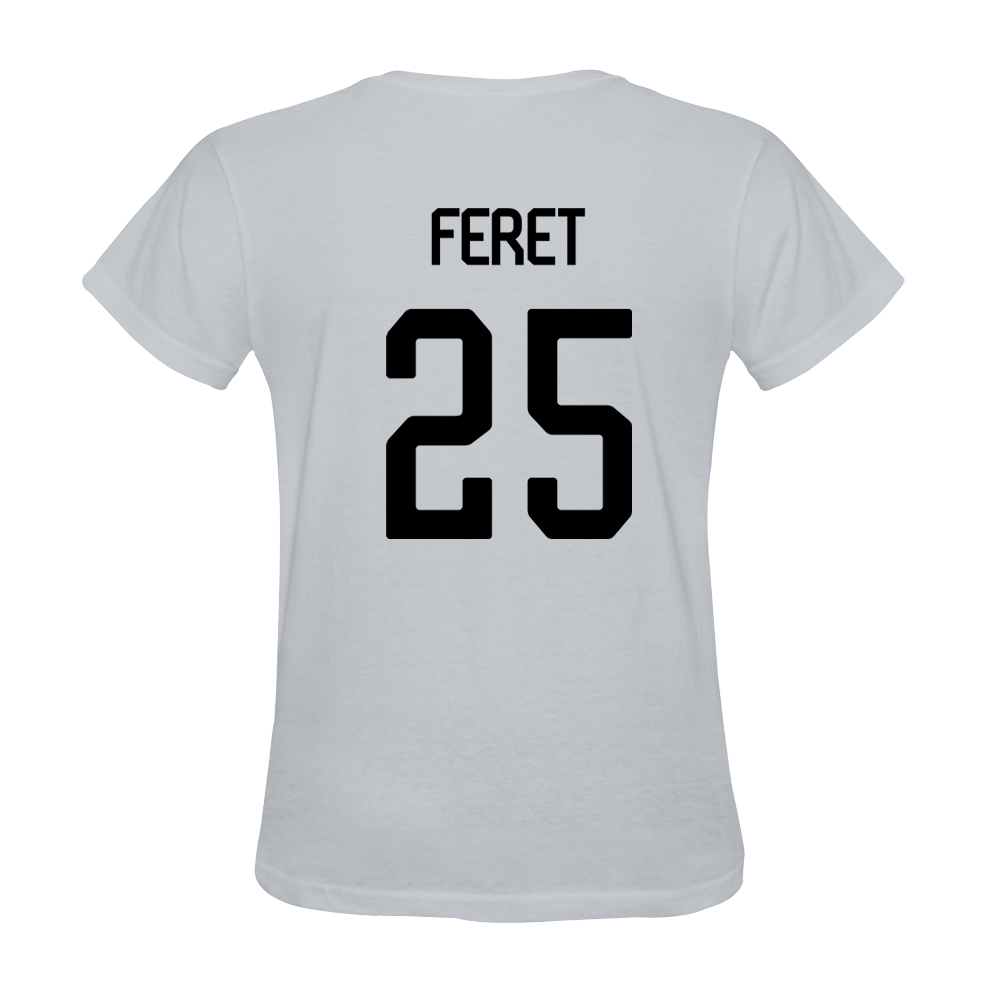 Hombre Camiseta Julien Feret #25 Blanca La Camisa