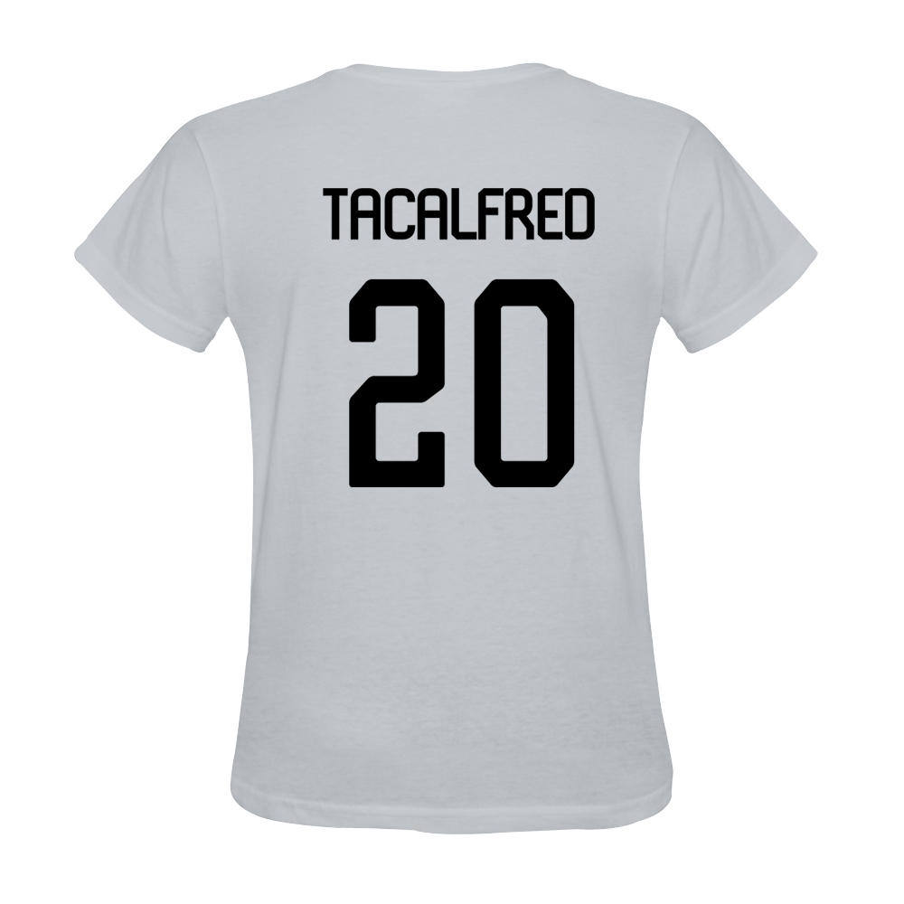 Mens Mickael Tacalfred #20 White Jersey T-shirt