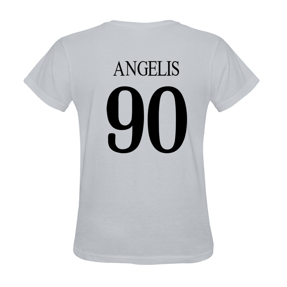 Mens Ciro de Angelis #90 White Jersey T-shirt