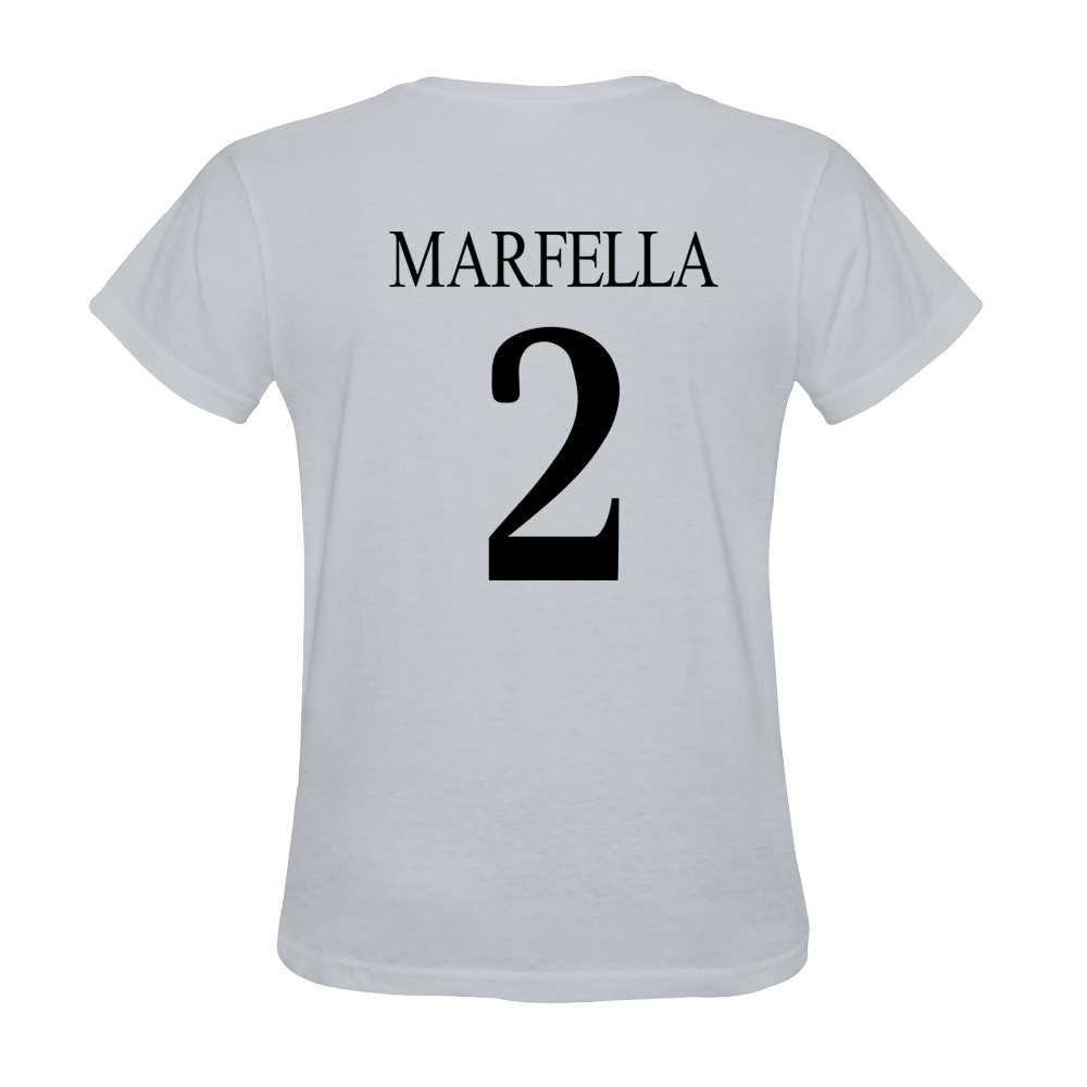 Heren Simone Marfella #2 Wit Uitshirt T-shirt