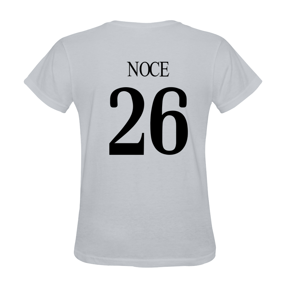 Hombre Camiseta Mario Noce #26 Blanca La Camisa