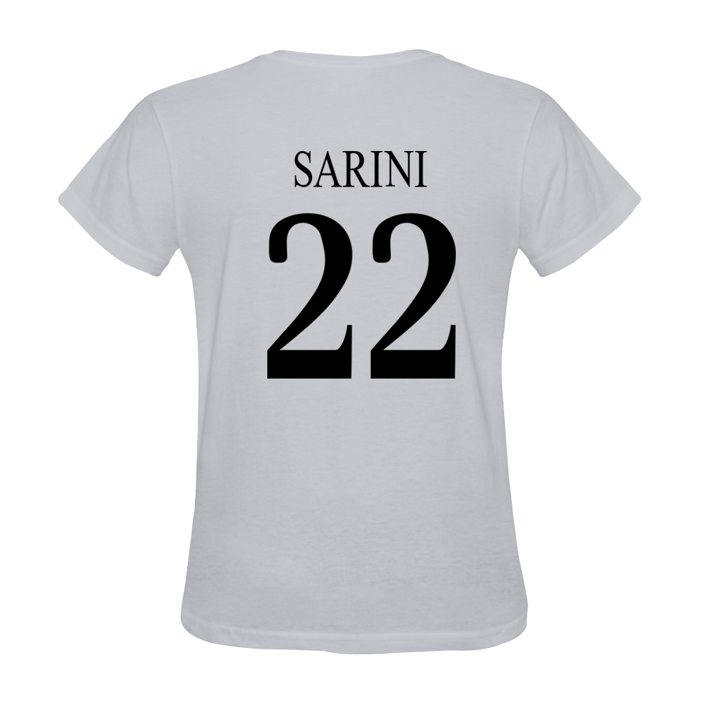 Heren Lorenzo Sarini #22 Wit Uitshirt T-shirt