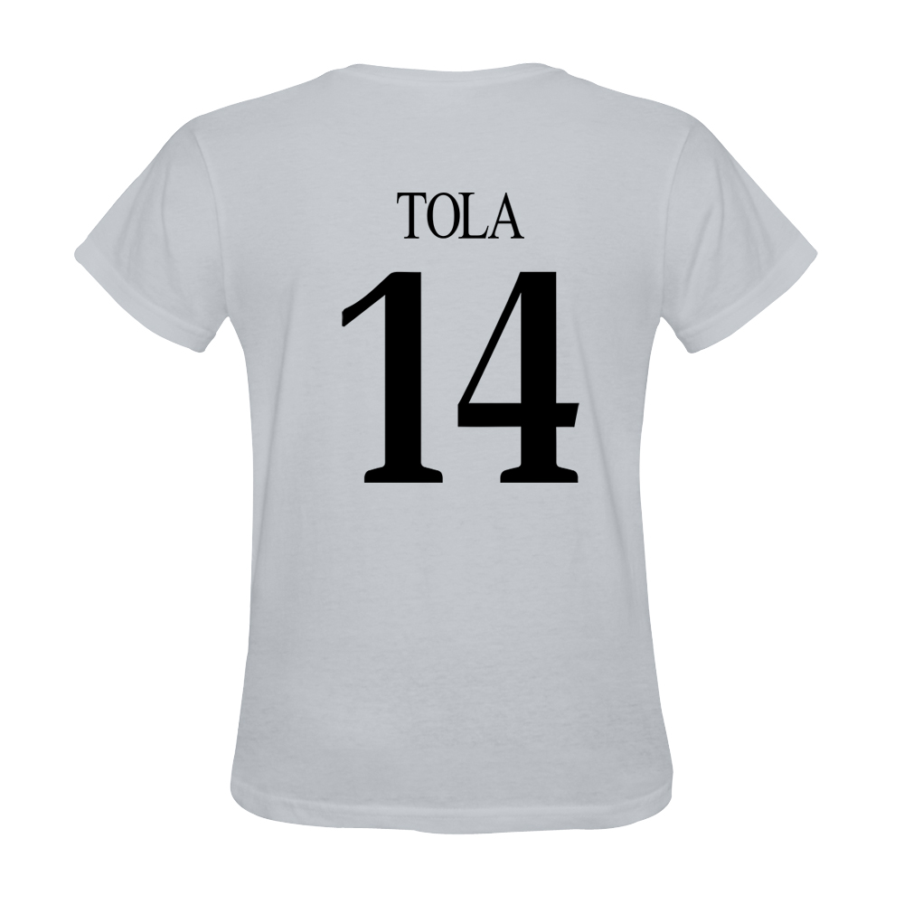 Heren Brenton Tola #14 Wit Uitshirt T-shirt