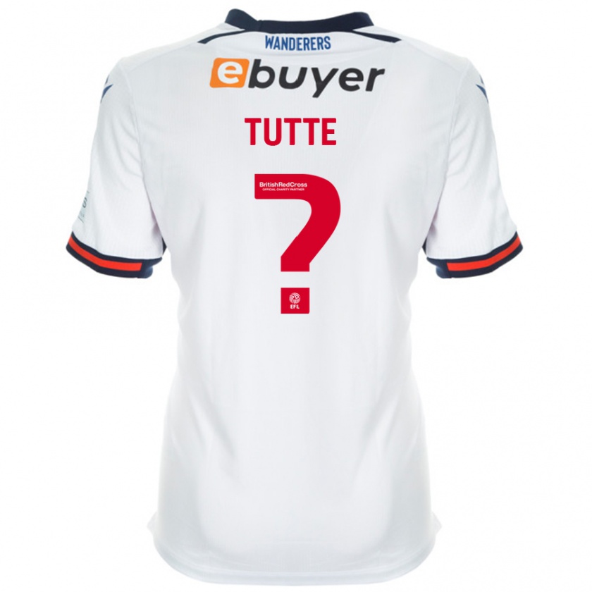 Kandiny Bambino Maglia Andrew Tutte #0 Bianco Kit Gara Home 2024/25 Maglietta