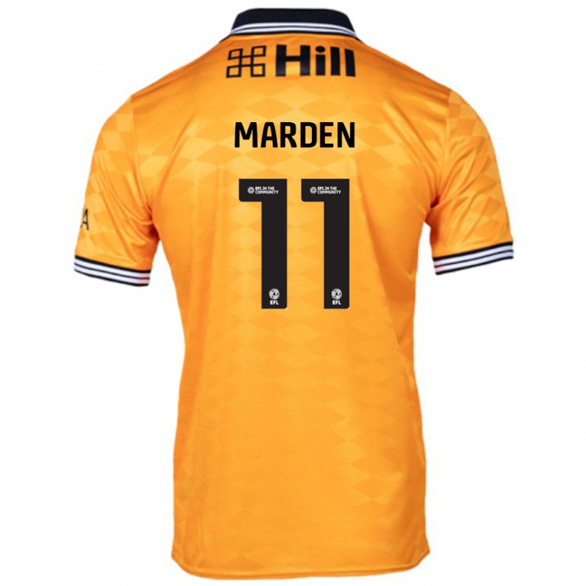 Kandiny Kinder Ella Marden #11 Orange Heimtrikot Trikot 2024/25 T-Shirt Österreich