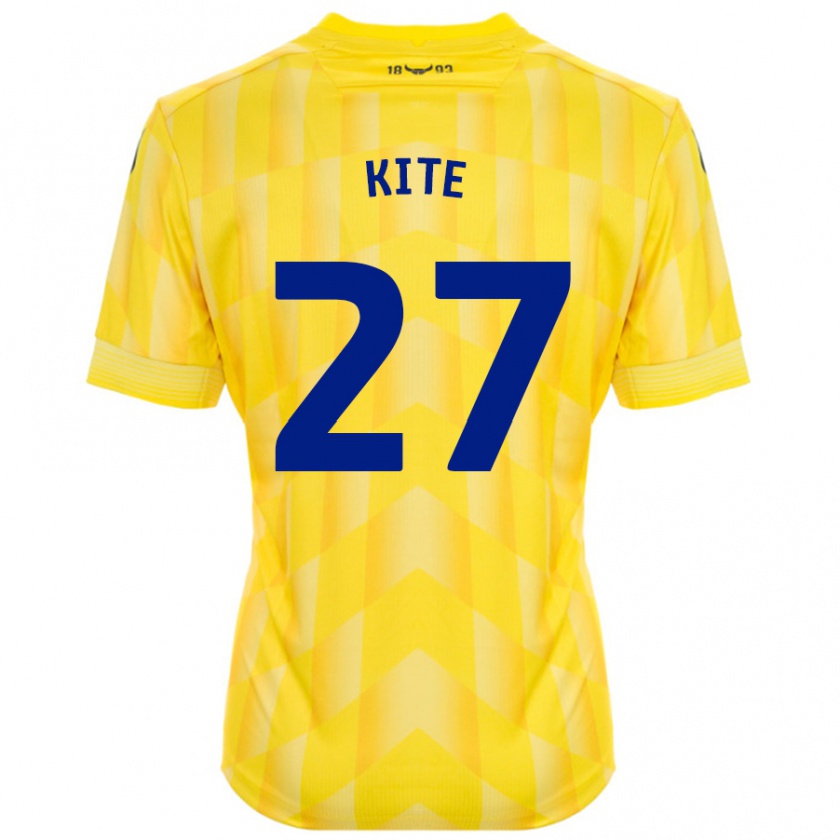 Kandiny Niño Camiseta Rose Kite #27 Amarillo 1ª Equipación 2024/25 La Camisa México