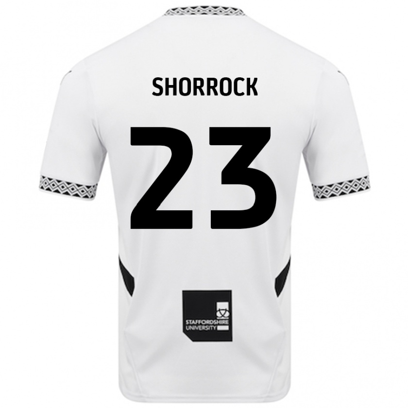 Kandiny Niño Camiseta Jack Shorrock #23 Blanco 1ª Equipación 2024/25 La Camisa México