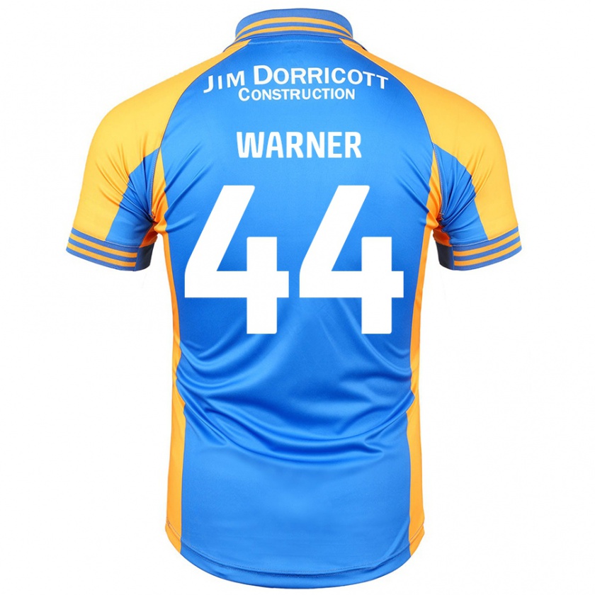 Kandiny Criança Camisola James Warner #44 Âmbar Azul Principal 2024/25 Camisa Brasil