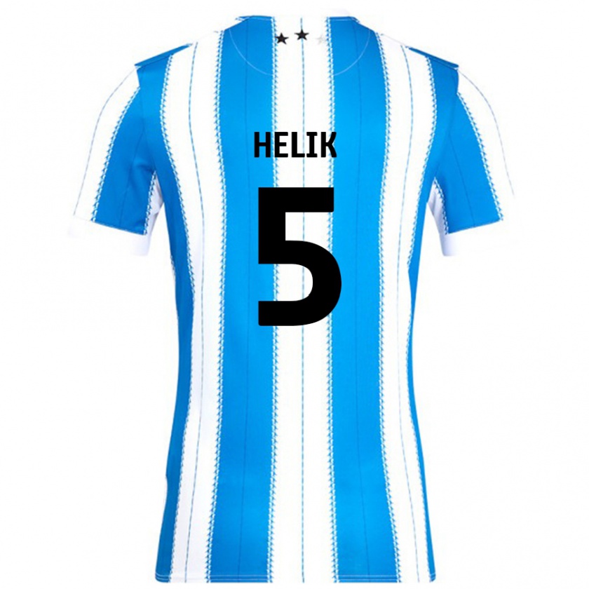 Kandiny Kinder Michal Helik #5 Blau Weiß Heimtrikot Trikot 2024/25 T-Shirt Österreich