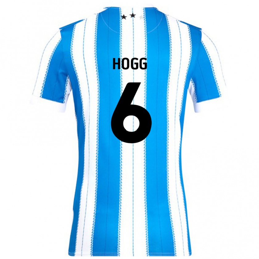 Kandiny Kinder Jonathan Hogg #6 Blau Weiß Heimtrikot Trikot 2024/25 T-Shirt Österreich