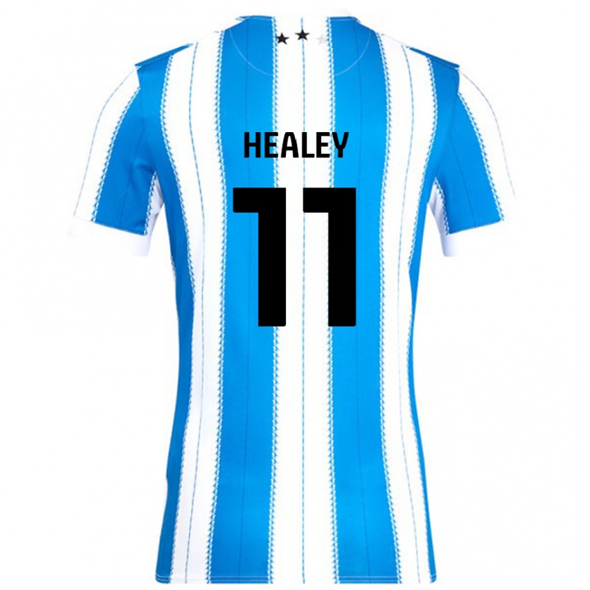 Kandiny Kinder Rhys Healey #11 Blau Weiß Heimtrikot Trikot 2024/25 T-Shirt Österreich