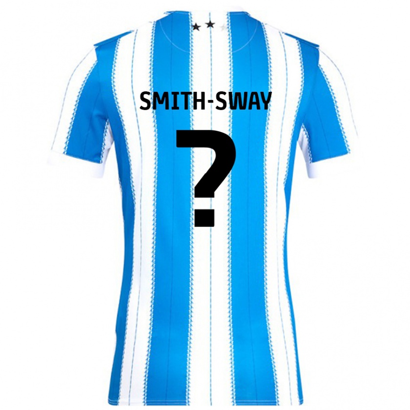 Kandiny Niño Camiseta Jay Smith-Sway #0 Azul Blanco 1ª Equipación 2024/25 La Camisa México