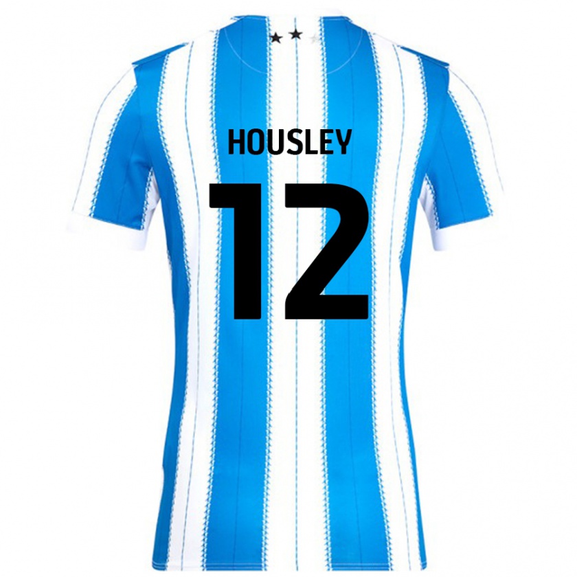 Kandiny Kinder Autumn Housley #12 Blau Weiß Heimtrikot Trikot 2024/25 T-Shirt Österreich