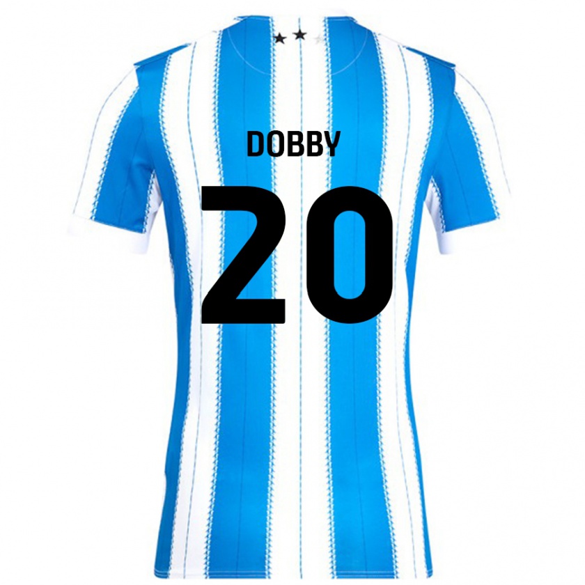 Kandiny Kinder Sarah Dobby #20 Blau Weiß Heimtrikot Trikot 2024/25 T-Shirt Österreich