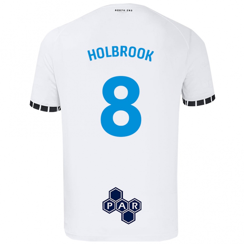 Kandiny Kinder Jess Holbrook #8 Weiß Heimtrikot Trikot 2024/25 T-Shirt Österreich