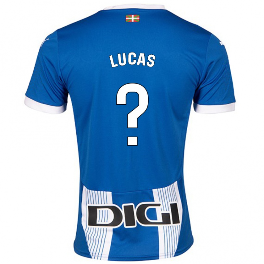 Kandiny Kinderen Lucas Moura #0 Blauw Thuisshirt Thuistenue 2024/25 T-Shirt België