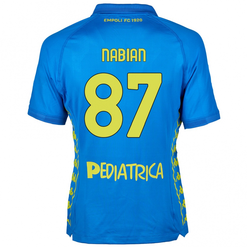 Kandiny Bambino Maglia Herculano Nabian #87 Blu Kit Gara Home 2024/25 Maglietta