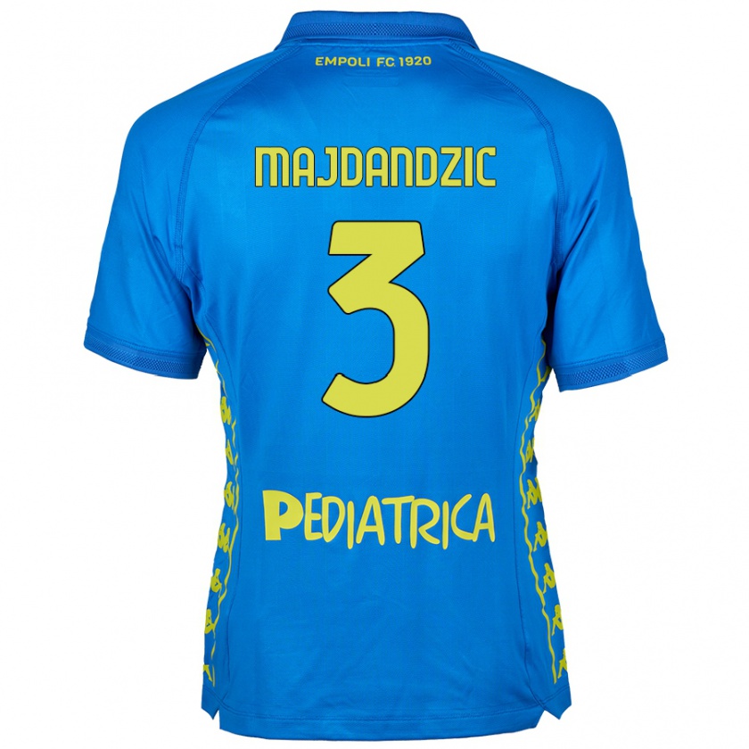 Kandiny Niño Camiseta Patrik Majdandzic #3 Azul 1ª Equipación 2024/25 La Camisa