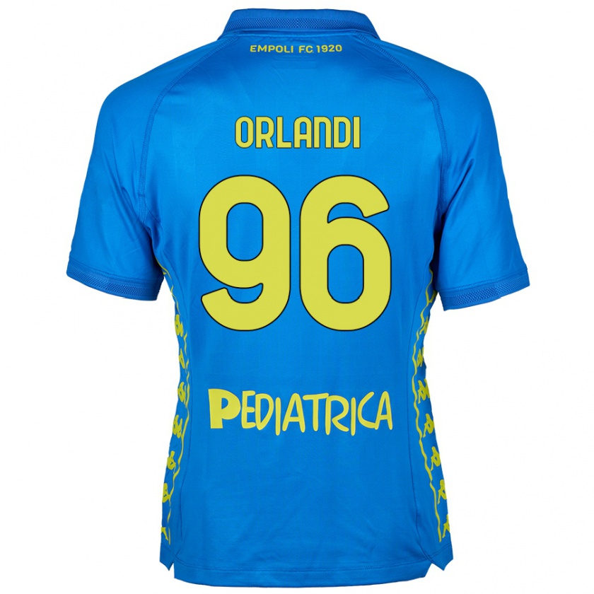 Kandiny Niño Camiseta Andrea Orlandi #96 Azul 1ª Equipación 2024/25 La Camisa