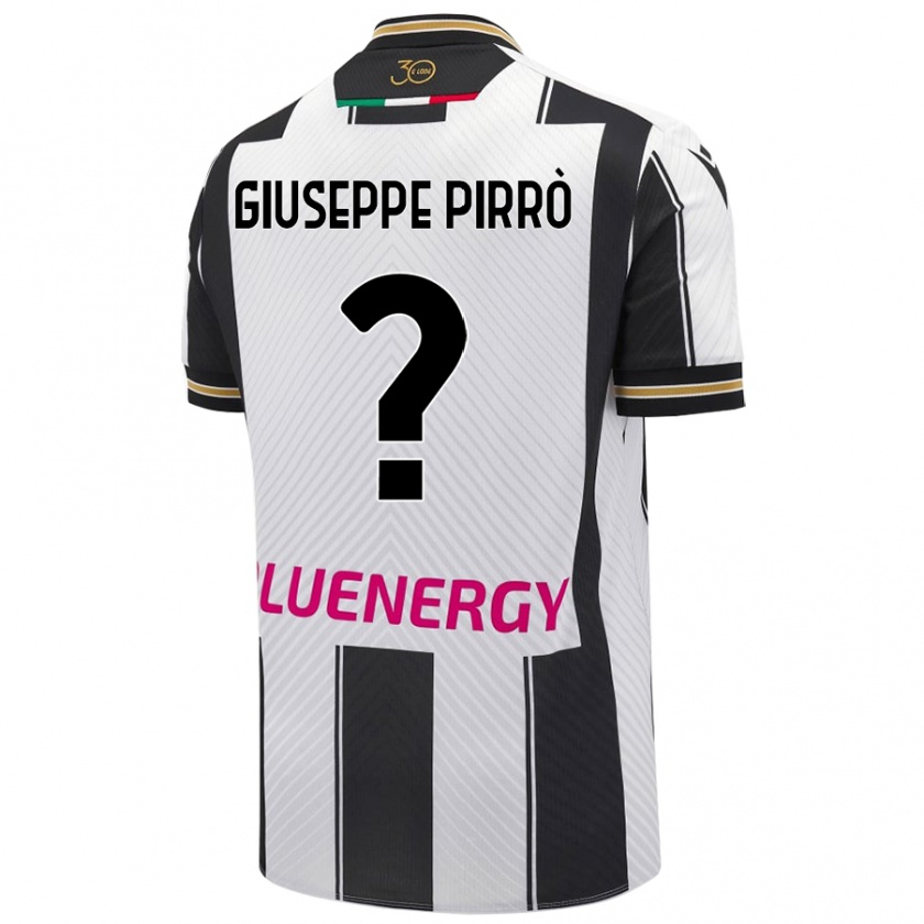 Kandiny Kinder Marco Giuseppe Pirrò #0 Weiß Schwarz Heimtrikot Trikot 2024/25 T-Shirt Österreich