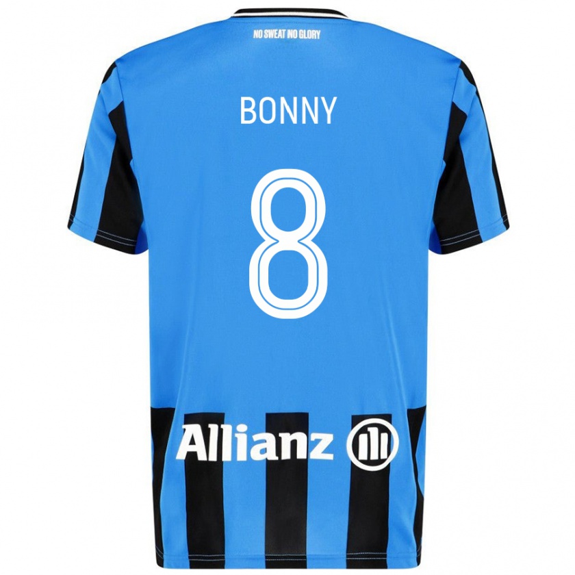 Kandiny Kinder Chionne Bonny #8 Himmelblau Schwarz Heimtrikot Trikot 2024/25 T-Shirt Österreich