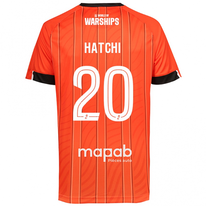 Kandiny Barn Jérémy Hatchi #20 Orange Hemmatröja Matchtröjor 2024/25 Tröjor T-Tröja