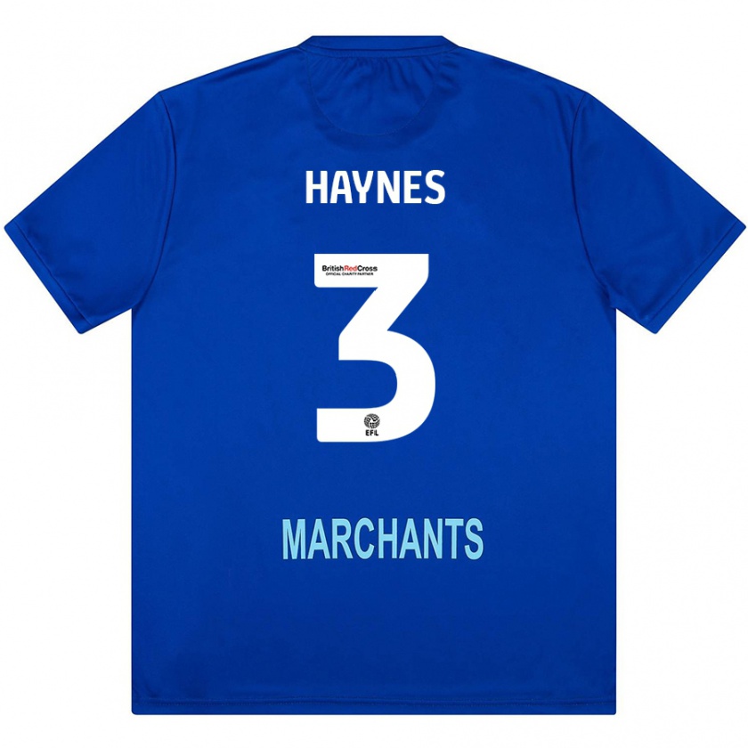 Kandiny Kinder Ryan Haynes #3 Grün Auswärtstrikot Trikot 2024/25 T-Shirt Österreich