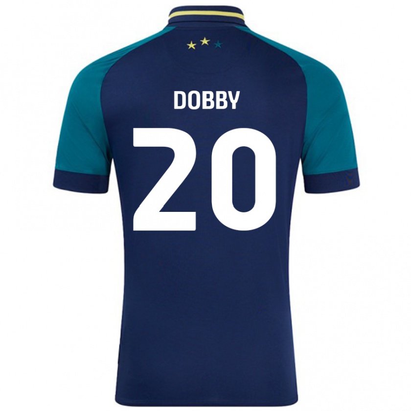 Kandiny Niño Camiseta Sarah Dobby #20 Azul Marino Verde Oscuro 2ª Equipación 2024/25 La Camisa México