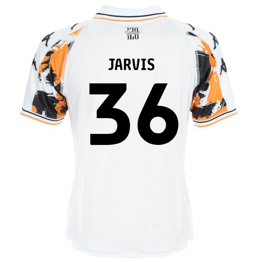 Kandiny Kinder Will Jarvis #36 Weiß Auswärtstrikot Trikot 2024/25 T-Shirt Österreich