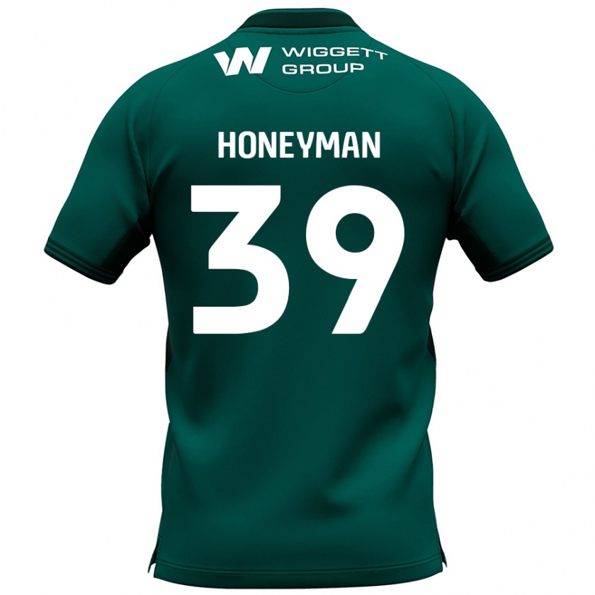 Kandiny Niño Camiseta George Honeyman #39 Verde 2ª Equipación 2024/25 La Camisa México