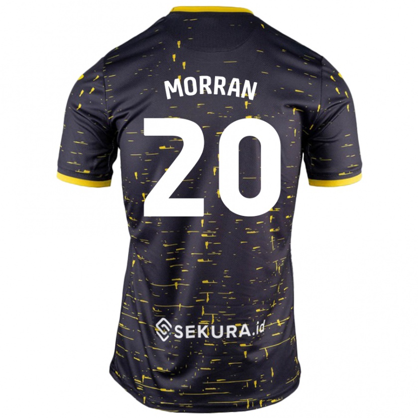 Kandiny Kinder Eloise Morran #20 Schwarz Gelb Auswärtstrikot Trikot 2024/25 T-Shirt Österreich