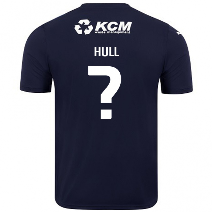 Kandiny Niño Camiseta Jake Hull #0 Azul Marino 2ª Equipación 2024/25 La Camisa